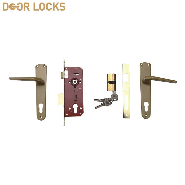 70 Mm Distance Security Design Brass Hardware Elzett Lock Body